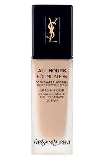 Yves Saint Laurent All Hours Full Coverage Matte Foundation Spf 20 -