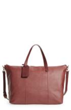 Sole Society Candice Oversize Travel Tote - Red