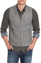 Men's Jeremiah Cambria Heathered Zip Vest, Size - Grey
