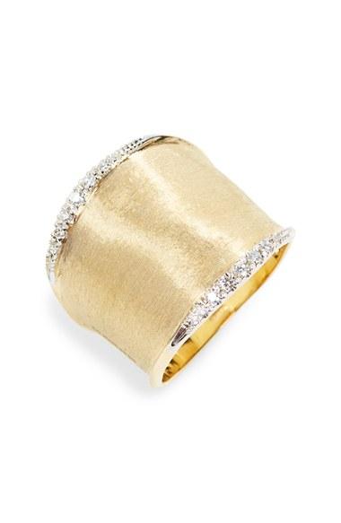 Women's Marco Bicego Lunaria Diamond Band Ring