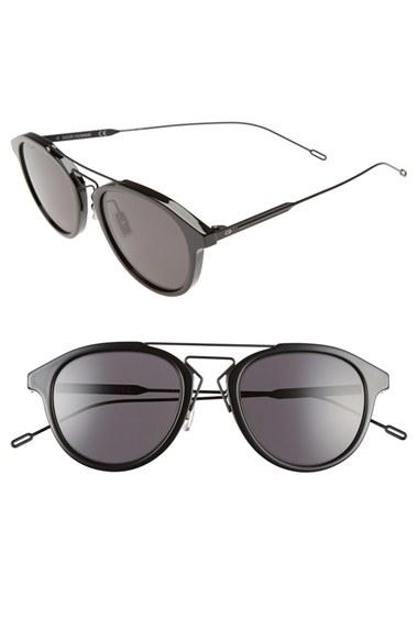 Men's Dior Homme 'black Tie' 51mm Sunglasses - Black