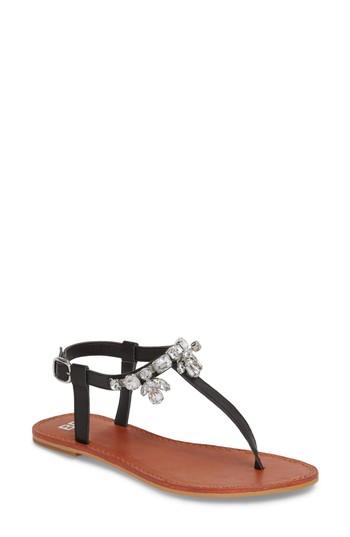 Women's Bp. Rock Embellished T-strap Sandal M - Black