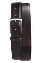 Men's Magnanni Tabon Leather Belt - Grey