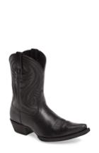 Women's Ariat Willow Western Boot .5 M - Black