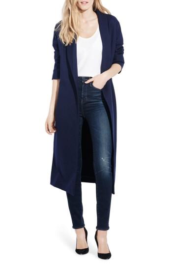 Women's Ayr The Robe Wool Coat - Blue