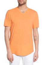 Men's Goodlife Scallop Triblend V-neck T-shirt, Size - Orange