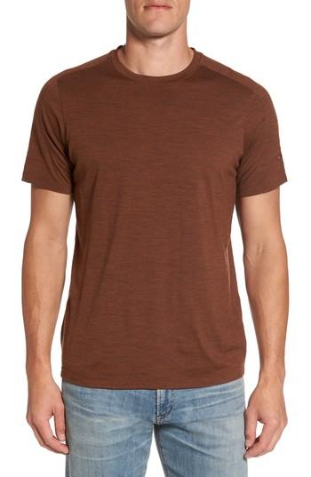 Men's Ibex Odyssey T-shirt, Size - Brown