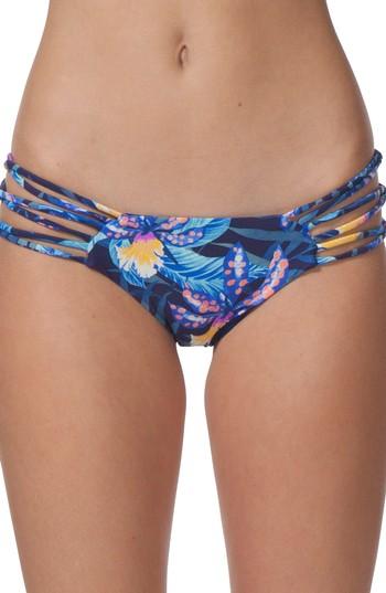 Women's Rip Curl Tropic Tribe Luxe Hipster Bikini Bottoms - Blue