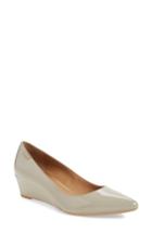 Women's Calvin Klein 'germina' Pointy Toe Wedge .5 M - Grey