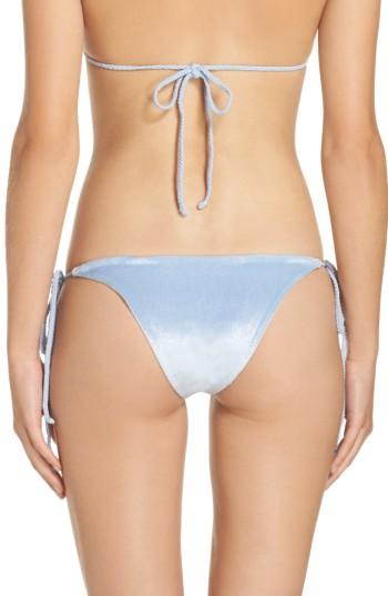 Women's Frankies Bikinis Knox Crushed Velvet Bikini Bottoms