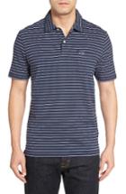 Men's Vineyard Vines Open Feeder Stripe Polo - Blue