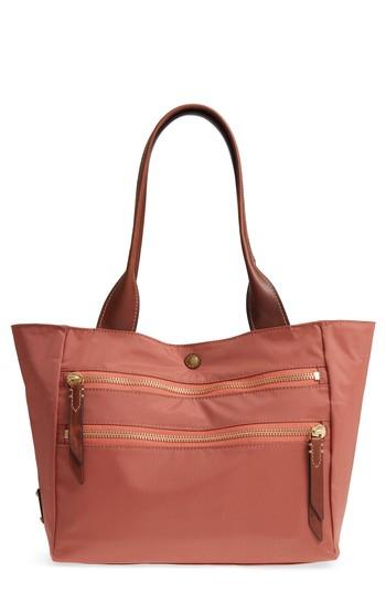 Frye Ivy Water Resistant Shoulder Tote - Red