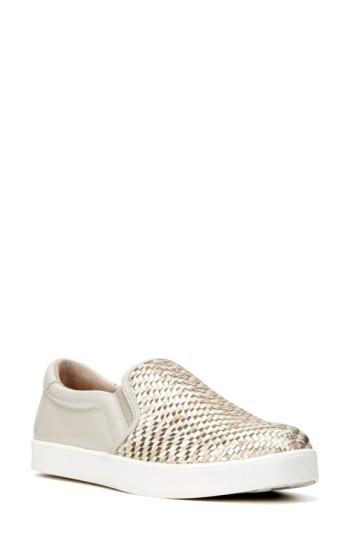 Women's Dr. Scholl's Original Collection 'scout' Slip On Sneaker .5 M - Metallic