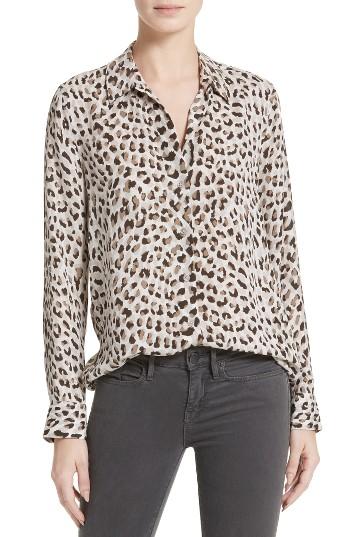 Women's Equipment Essential Print Silk Shirt