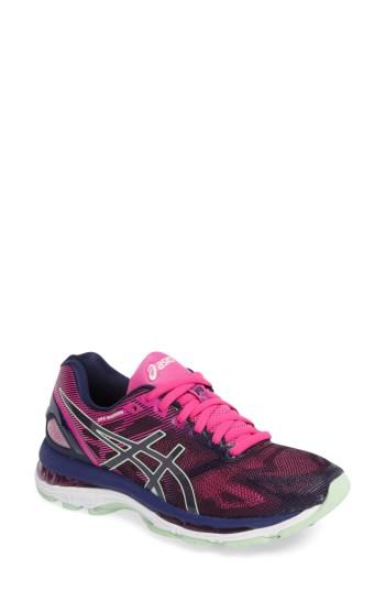 Women's Asics Gel-nimbus 19 Running Shoe B - Pink