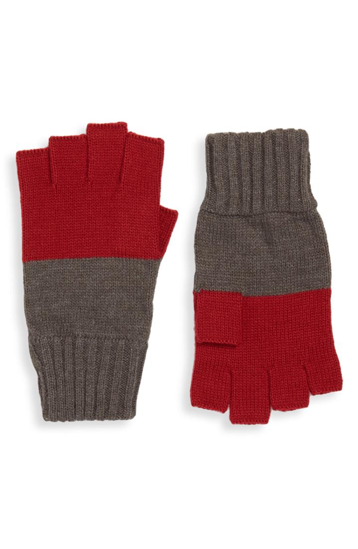 Men's The Rail Colorblock Fingerless Gloves