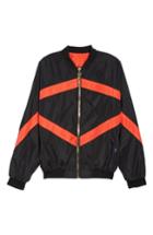 Women's P.e Nation Powerhouse Reversible Bomber Jacket - Black