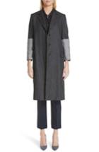 Women's Max Mara Cannone Linen Coat - Black