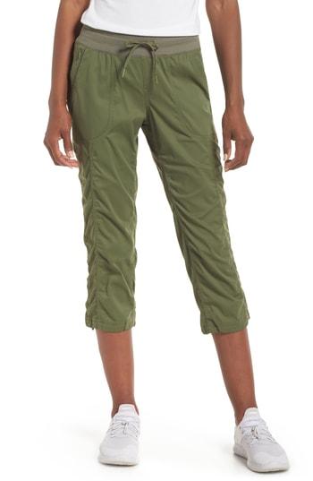 Women's The North Face Aphrodite 2.0 Capri Pants, Size - Green