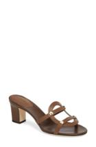 Women's Jimmy Choo Damaris Block Heel Sandal Us / 35eu - Brown