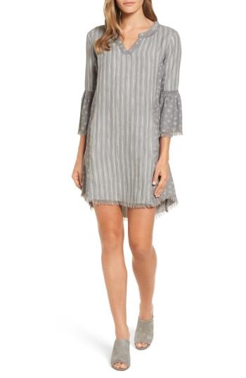 Women's Billy T Bell Sleeve Shift Dress - Grey