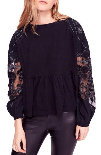 Women's Free People Penny Top - Black