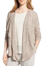 Women's Eileen Fisher Angle Front Linen Cardigan