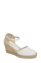 Women's Napa Flex Europa Wedge Sandal .5us / 39eu M - White