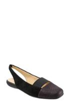 Women's Trotters 'sarina' Slingback Flat W - Black