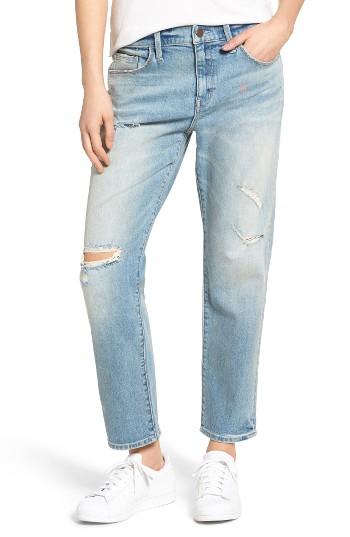 Women's Treasure & Bond Boyfriend Jeans - Blue