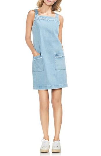 Women's Vince Camuto Chambray Shift Dress - Blue