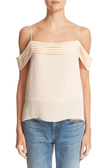 Women's T By Alexander Wang Cold Shoulder Top - Pink