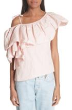 Women's Marques'almeida One Shoulder Ruffle Top