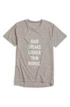 Women's Drybar Capsule Hair Speaks Louder Than Words T-shirt - Grey