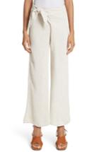 Women's Simon Miller Hatton Drawstring Tie Front Pants - Ivory
