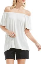 Women's Vince Camuto Off The Shoulder Top, Size - White