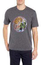 Men's Robert Graham Yin & Yang Graphic T-shirt, Size - Grey