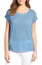 Women's Two By Vince Camuto Linen Tee - Blue