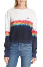 Women's Re/done Rainbow Dye Tee - White