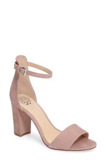 Women's Vince Camuto Corlina Ankle Strap Sandal M - Pink
