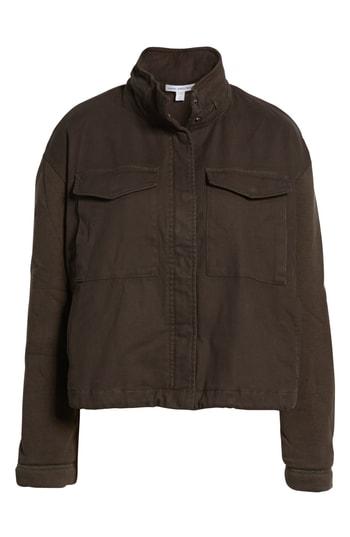 Women's James Perse Mixed Media Army Jacket