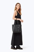 Marc Jacobs The Tag 27 Leather Tote - Black