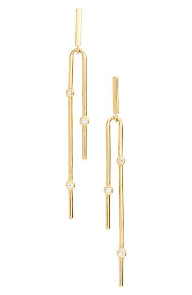 Women's Elizabeth And James Maxwell Linear Drop Earrings