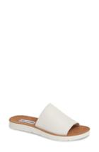 Women's Steve Madden Porter Slide Sandal M - White