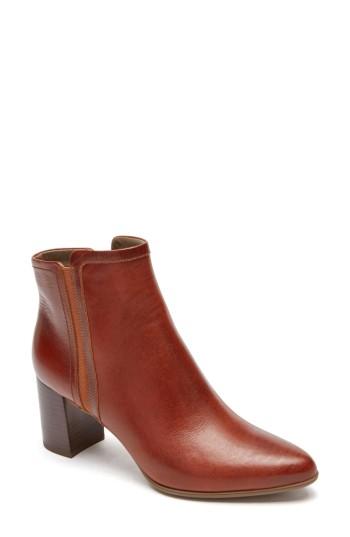 Women's Rockport Lynix Luxe Bootie M - Brown