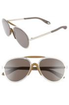 Women's Givenchy 57mm Sunglasses - Matte Palladium