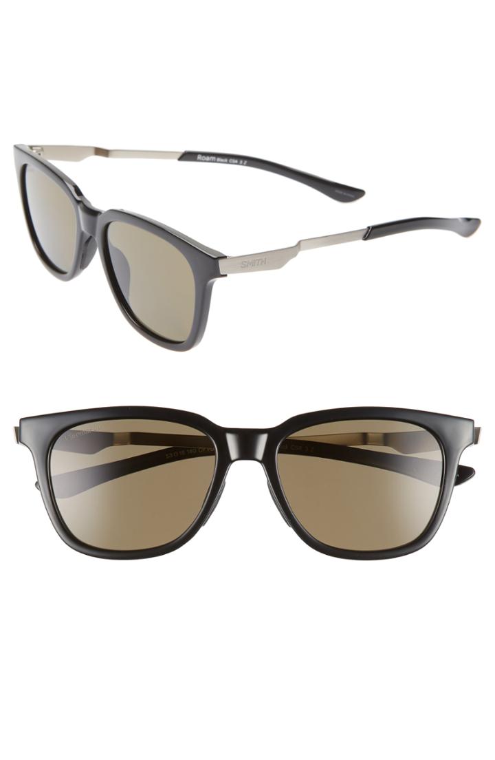 Women's Smith Roam 53mm Chromapop(tm) Polarized Sunglasses -