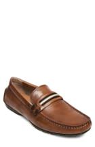 Men's Steve Madden Garvet Textured Driving Loafer M - Brown