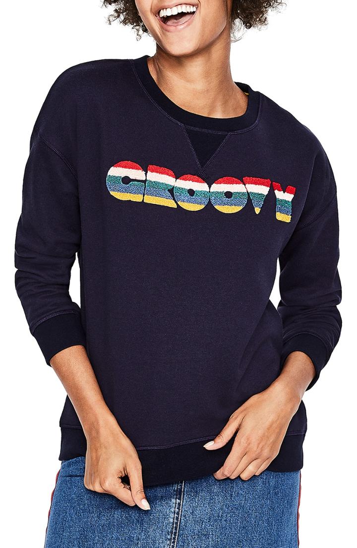 Women's Boden Arabella Drop Shoulder Sweatshirt
