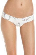 Women's Boys + Arrows Yaya The Yuppy Bikini Bottoms - White